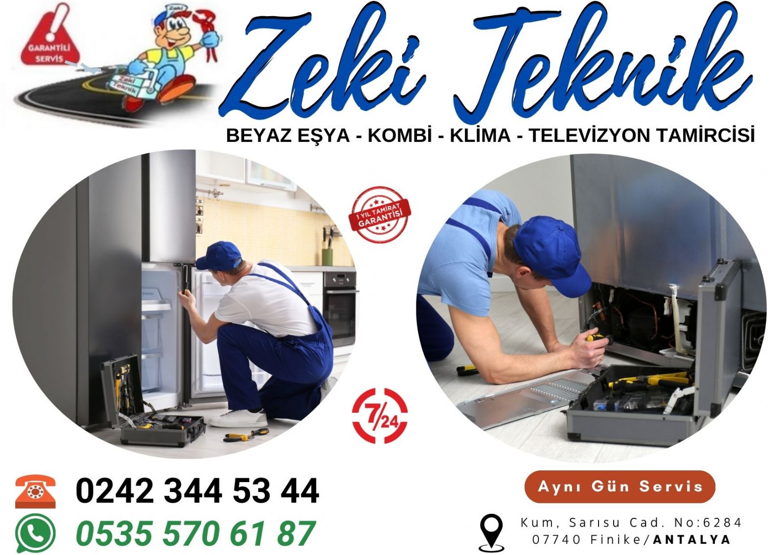 Finike Buzdolabı Servisi